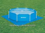 Покрытие под бассейн № 58000 для бассейнов Bestway (Бествей)  диаметром 2,44м и менее