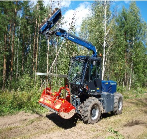 Лесной измельчительный комплекс Merlo MM150VR