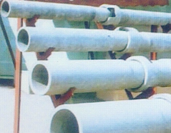Труба асбестоцементная с муфтами ТТ-16 для горячего водоснабжения и отопления по ТУ 5786-016-00281631-04 диаметр 100мм 150мм 200мм 300мм 400мм 500мм