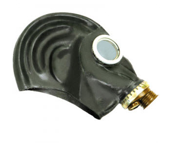 Маски защитные от газов и ядовитого дыма, противогазы защитные. Шлем маска противогазная ШМП, противогаз