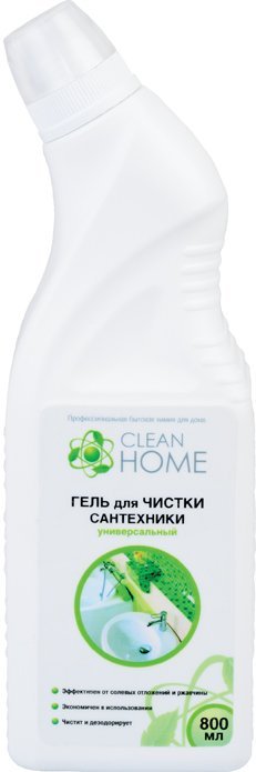 Гель для чистки сантехники универсальный CLEAN HOME