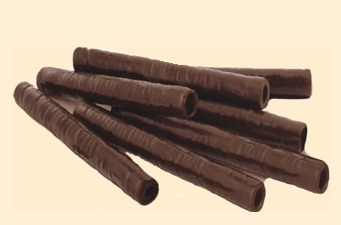 Трубочки вафельные в шоколаде