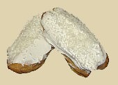 Пирожное заварное Иней с белковым кремом