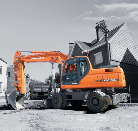 Экскаватор колесный Doosan DX190W