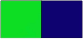 Балетный линолеум VARIO (зелёно-синий)