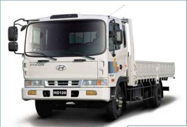 Автомобили грузовые с бортовой платфомой Hyundai HD120