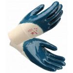 Перчатки бензостойкие синие частичный облив