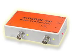 Приемник видео сигнала по витой паре AVD502R Pro