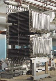 Теплообменник воздушный (ВТО) системы аварийного расхолаживания (САРХ) для реакторной установки (РУ)