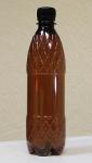 Бутылка ПЭТ 0,5л коричневая