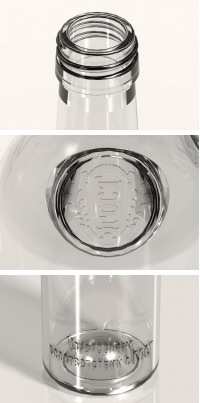 Стеклобутылки из прозрачного стекла В-28-2-250 Гост