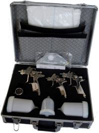 Комплект окрасочных пистолетов SGK 3 серии HVLP в кейсе
