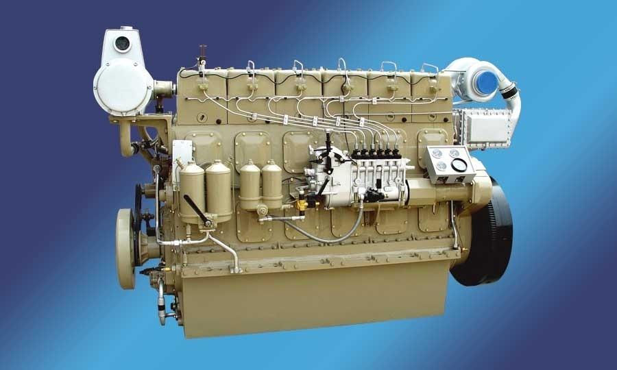 Судовой дизель-редукторный агрегат на базе 6160