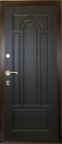 Дверь металлическая ДМК3 Медь/Антик фрезерованная панель