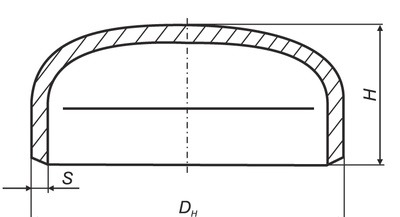 Заглушки эллиптические ТУ 1469-001-34929762-2004