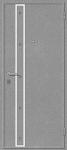 Двери на заказ с металлической обработкой (Модель №83)