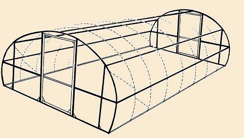 Каркас теплицы