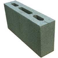 Перегородочный бетонный блок