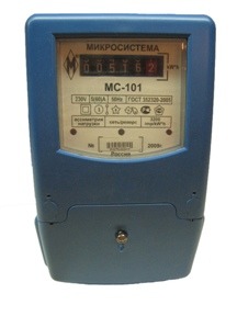 Счетчики электроэнергии (электросчетчики)   MС-101 1,0МХ5(60)H2O