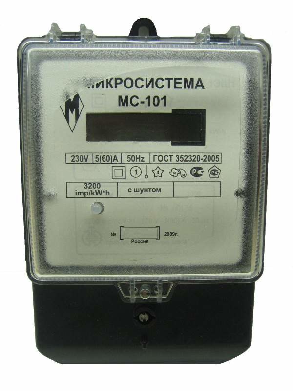 Счетчики электроэнергии (электросчетчики) MС-101 1,0E5(60)H1BO