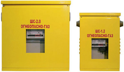 Шкафы для бытовых счетчиков газа
