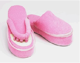 Педикюрные тапочки с памятью Memory Foam Pedicure Slipper