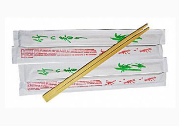 Барные Палочки для еды 24см бамбук (х3000) (в индивид. упаковке) Китай