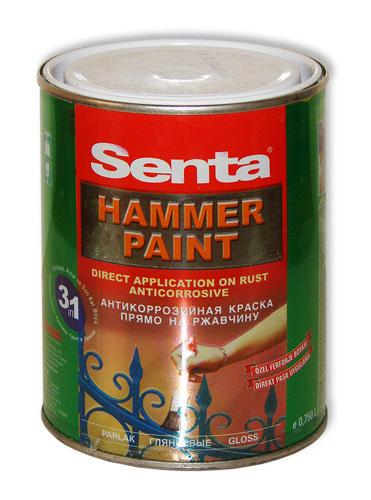 Антикоррозийная краска Senta Hammer. Производство Турция