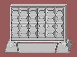 Плиты заборов с фартуком