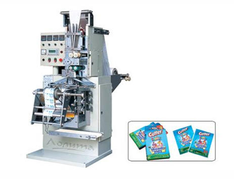 Оборудование для производства и упаковки влажных спиртовых салфеток в индивидуальной упаковке модель HM-150SJ