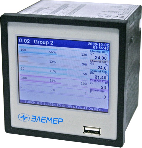 Видеографический регистратор с сенсорным экраном РМТ 29