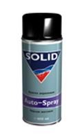 Эмаль черная матовая акриловая аэрозольная SOLID Auto-Spray