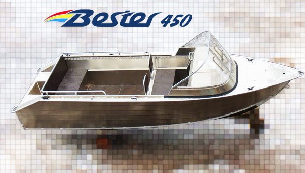 Алюминиевая моторная лодка Bester-450