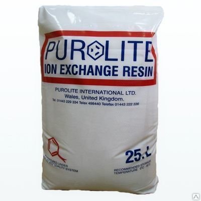 Purolite (Пьюролайт) C 100 H и Na смола ионообменная