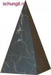 Пирамида из шунгита «высокая» неполированная, 14см
