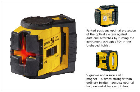 Лазерный построитель плоскостей STABILA LAX 200+REC 210 Line