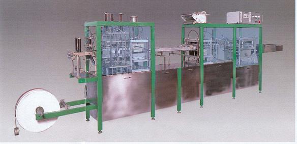 Термоформовочный упаковочный автомат  АТУ - формирование полимерных контейнеров и запечатывание в них различных продуктов