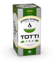 Чай пакетированный Spring Jasmine - Весенний Жасмин (4г, для чайничков)