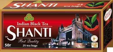 Чай индийский черный байховый мелколистовой, Gold, пакетированный 25ф.п. по 2гр.