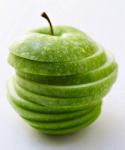 Зеленое яблоко R100