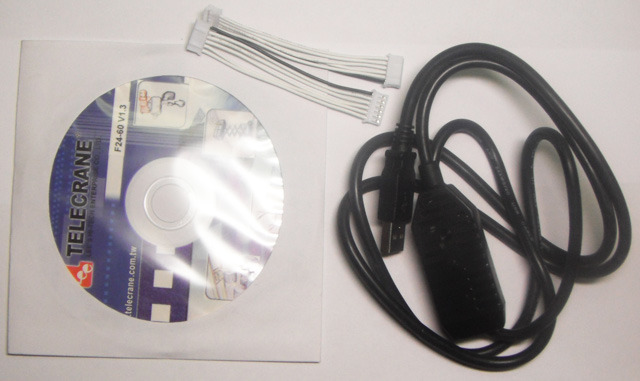 Кабель соединения радиоуправления с компьютером + CD с ПО
