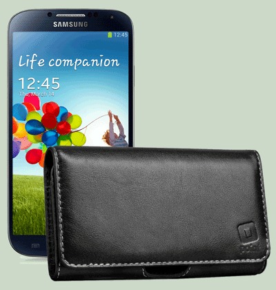 Чехол сумочка Point для Samsung i9500 Galaxy S4 кожа (размер 18)