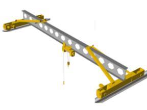 Кран однобалочный опорный