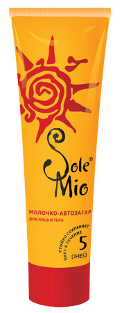 Молочк-автозагар Sole Mio (для лица и тела) арт. 405-013