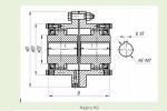 Муфта зубчатая  МЗ-3, МЗП-3