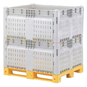 Контейнер Box pallet KITBIN 1200 x 1000 x 1280 арт: KitBin ХТ (перфорированный)