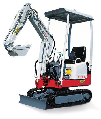 Экскаватор гусеничный Takeuchi TB108