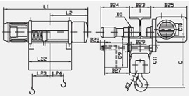 Таль электрическая RSM