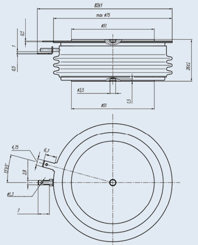 Т253-1250 (4-18) тиристор