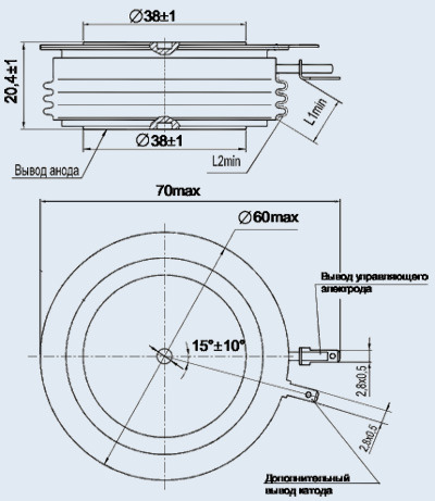 Т243-500 (18-28) тиристор